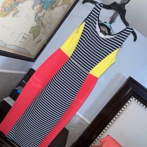 Color block dress